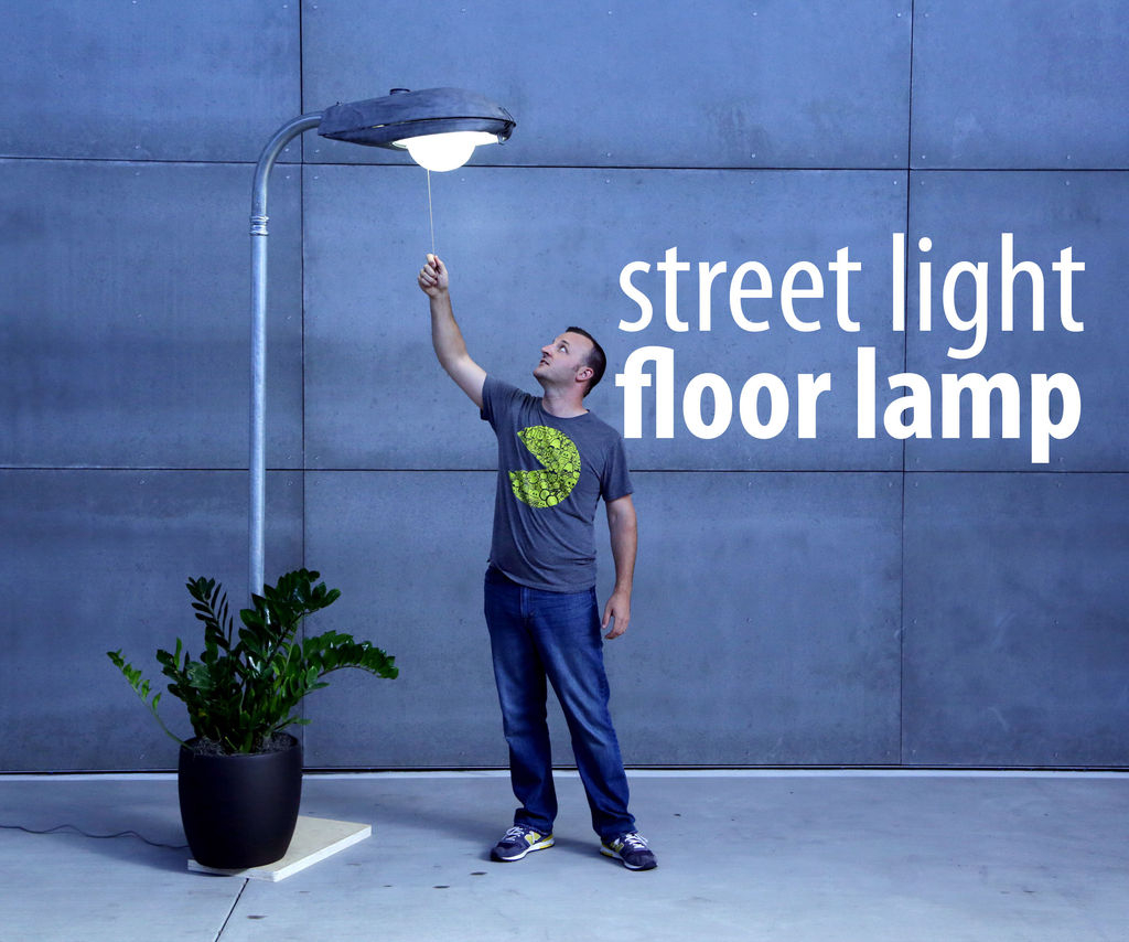 Street Light Floor Lamp 15 Steps With Pictures regarding dimensions 1024 X 854