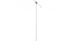 Strick Bolton Kellen Adjustable White Floor Lamp With Marble Base pertaining to dimensions 1122 X 1122