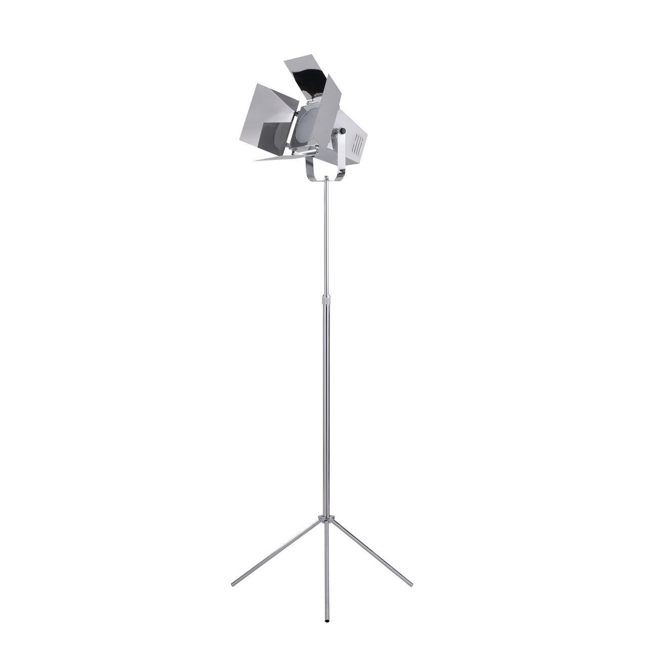 Studio Movie Directors Theme Spotlight Floor Lamp Chrome pertaining to dimensions 1280 X 1280