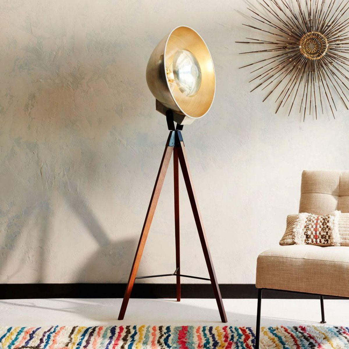 Studio Tripod Floor Lamp West Elm Au In 2019 intended for size 1200 X 1200