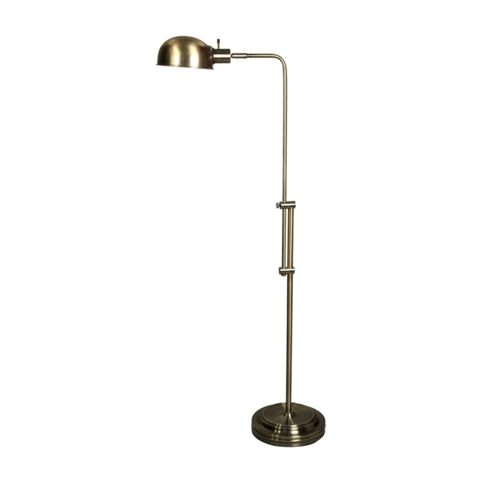 Style Craft Adjustable Pharmacy Floor Lamp Antique Brass Walmart for sizing 1600 X 1600