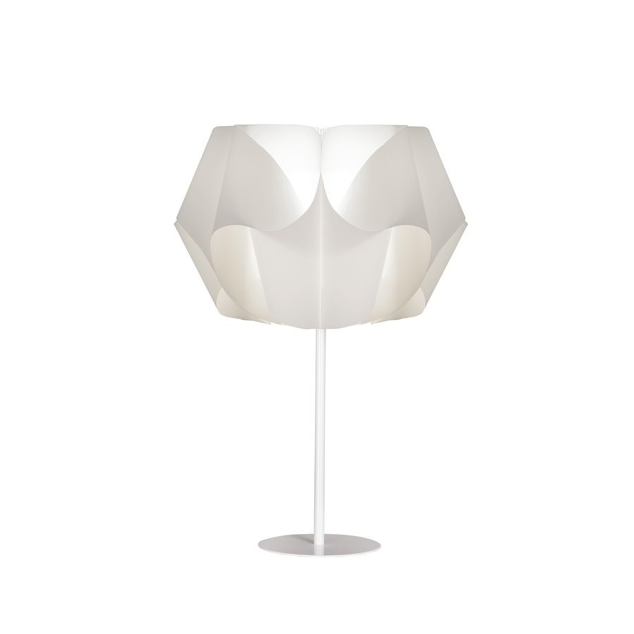 Style Selections Gambrell 204 In White Indoor Table Lamp inside dimensions 900 X 900