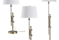 Stylecraft Finial 60 In Brass Table Lamp And Floor Lamp Set 3 Pack regarding measurements 1000 X 1000