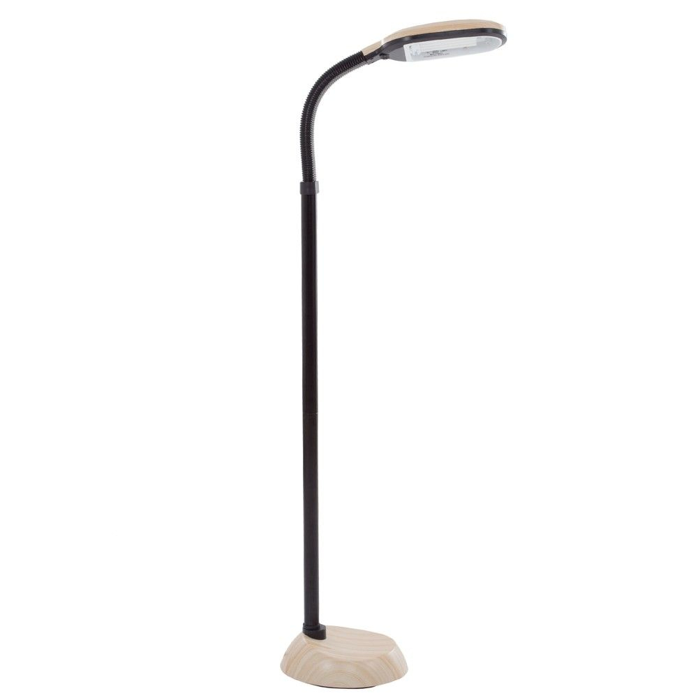 Sunlight Floor Lamp 5 Foot Wood Grain Lavish Home Dark for sizing 1000 X 1000