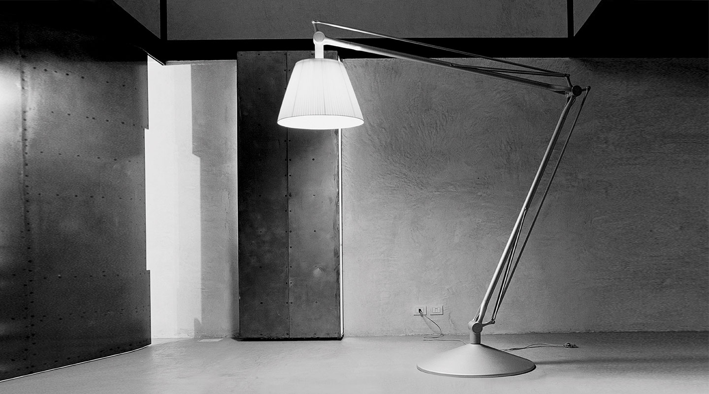 Superarchimoon Lampe Boden Flos intended for size 1440 X 802