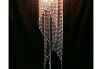 Surpars House Raindrop Crystal Floor Lamp Chrome Finish Silver Shining for measurements 1233 X 1600
