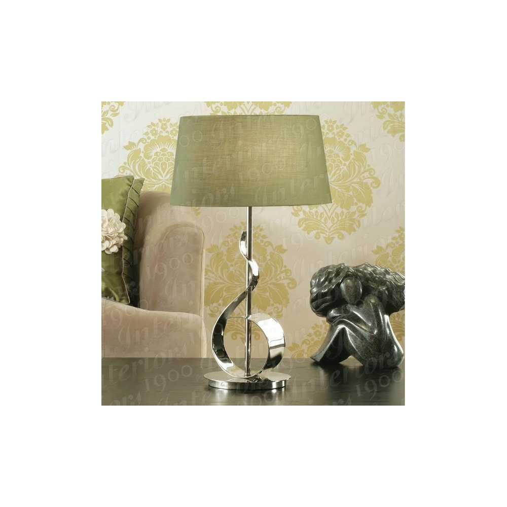 Swarf Table Lamp With Olive Green Shade with regard to size 1000 X 1000