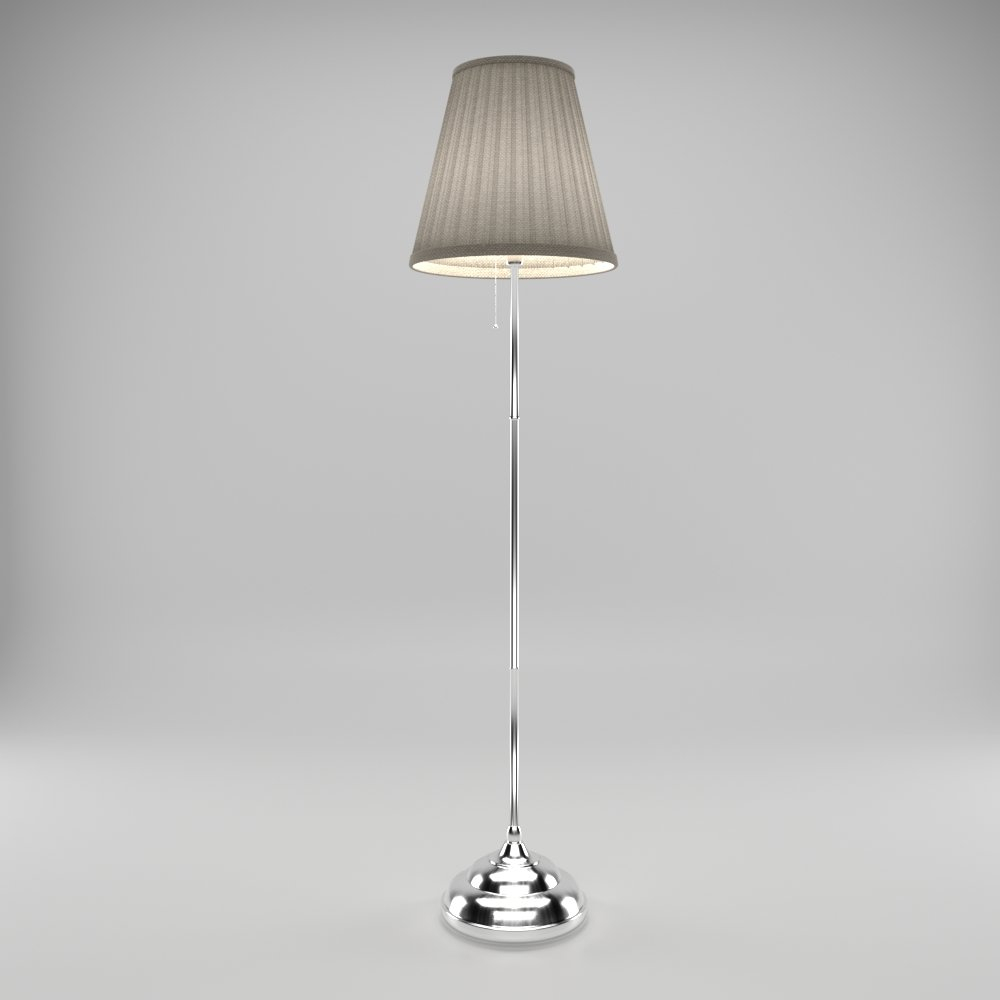 Sweeping Floor Lamp 3d Model Free Modeldezign within proportions 1000 X 1000