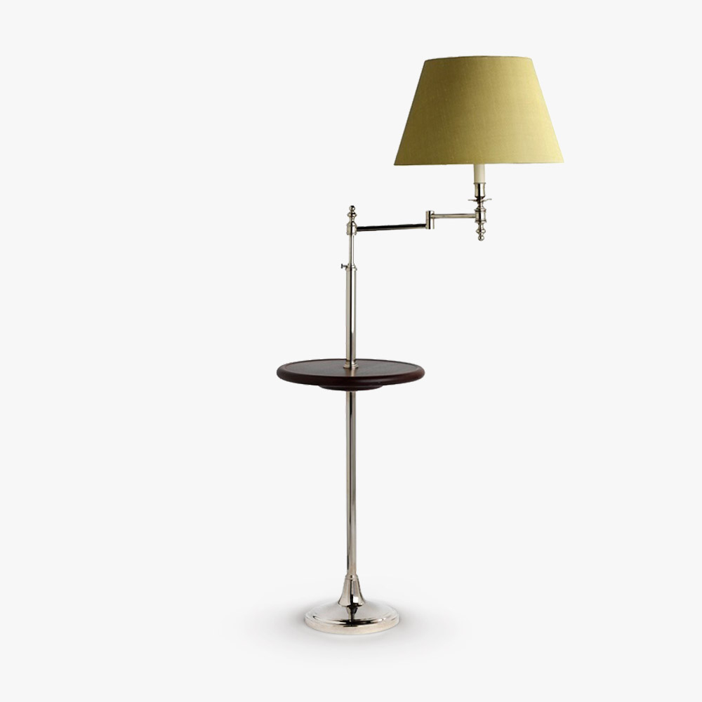 Swing Arm With Table Floor Lamps Bella Figura The Lamp Tray regarding measurements 1000 X 1000