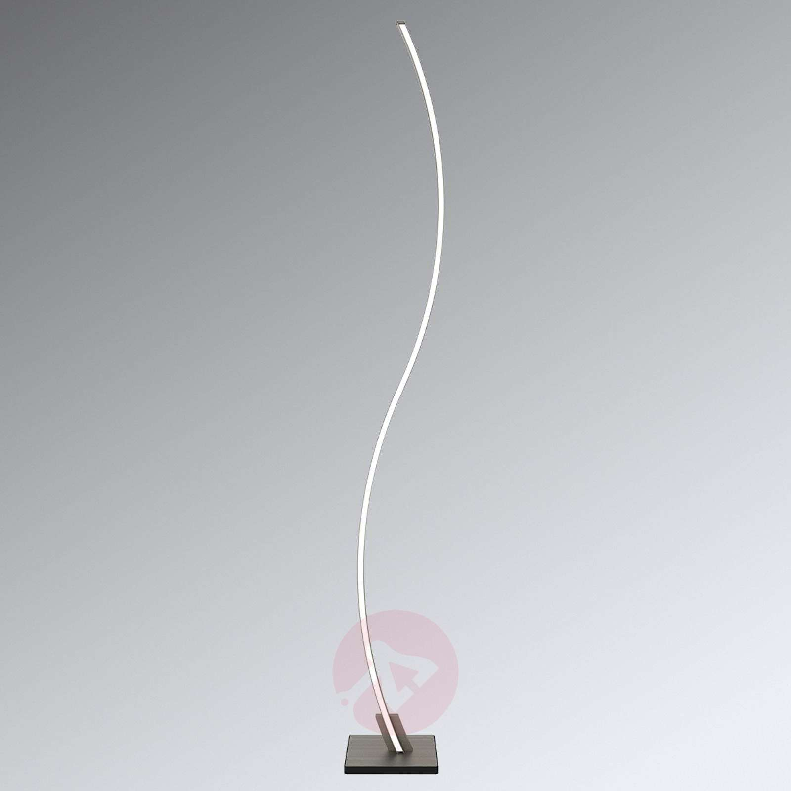 Swing Delicate Led Floor Lamp With Remote Control in size 1600 X 1600