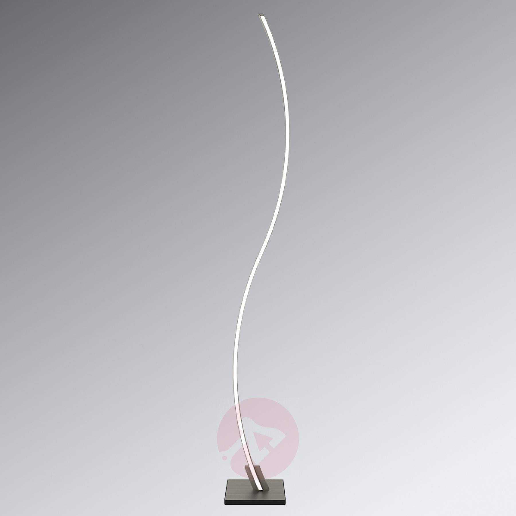 Swing Delicate Led Floor Lamp With Remote Control regarding sizing 1800 X 1800