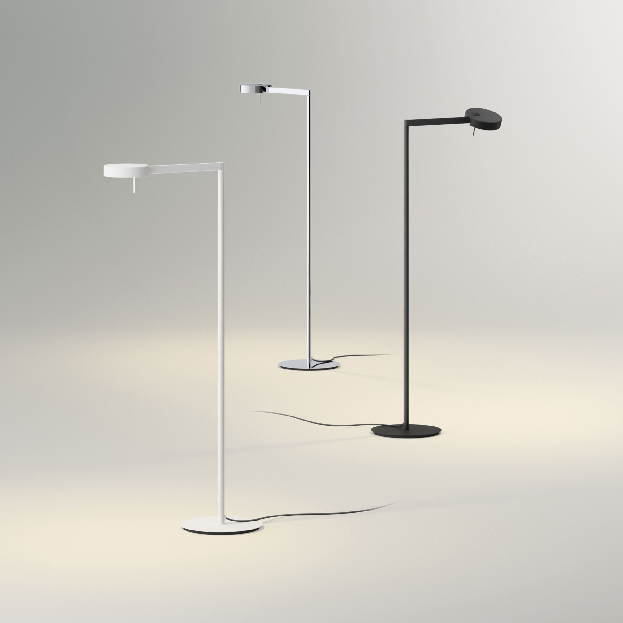 Swing Task Floor Lamp Vibia 0516 9310 Miranda Led pertaining to size 2000 X 2000