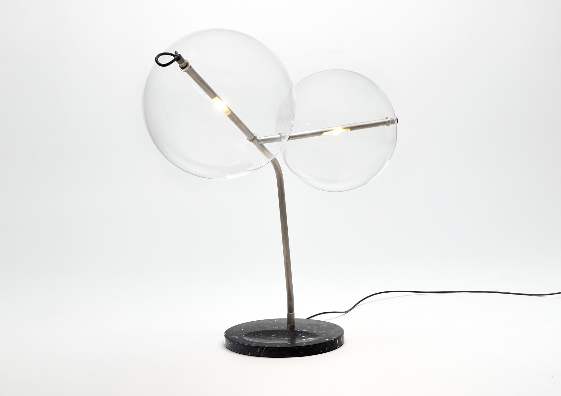 T Bubble Desk Table Lamp Adjustable Dimmable Soft Touch Sensor Brass Marble for measurements 1800 X 1272