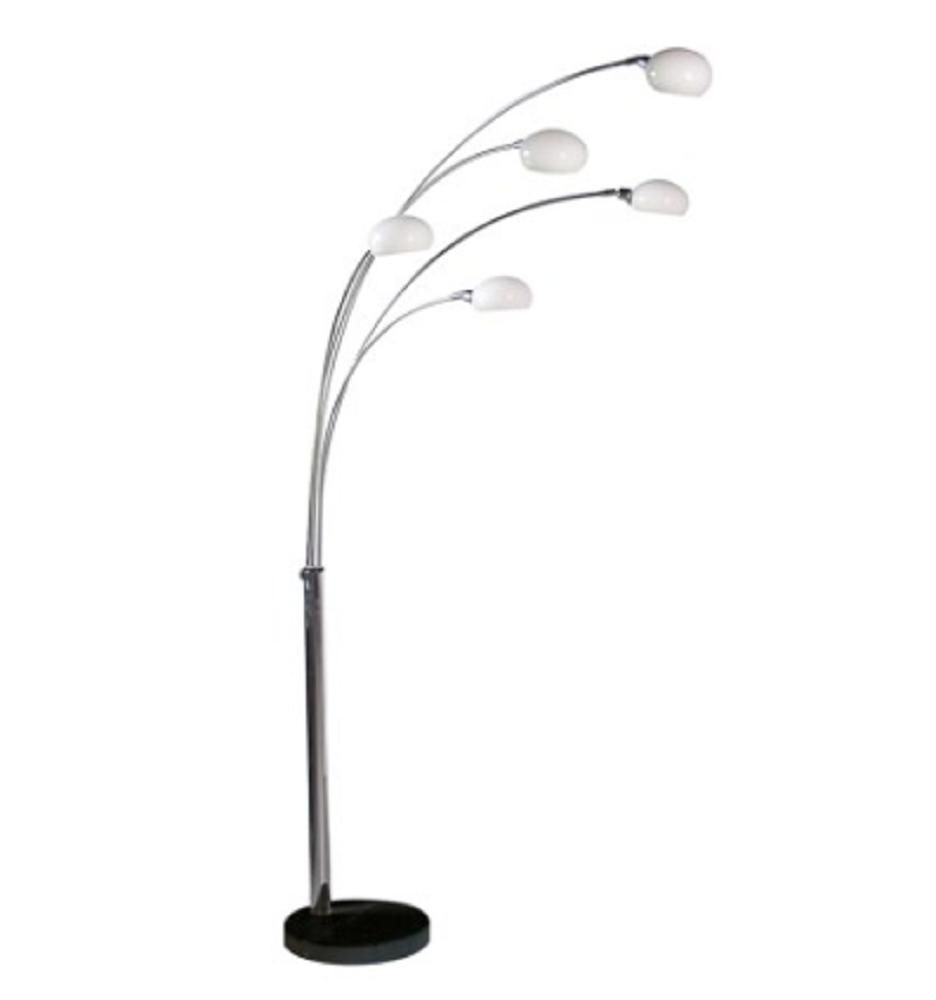 Tall 5 Arm Chrome Floor Lamp Read More Lovely Modern Tall in measurements 936 X 1000