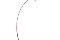 Tall Arc Floor Lamp With Shade Rose Gold Finish For Bedroom for measurements 900 X 900