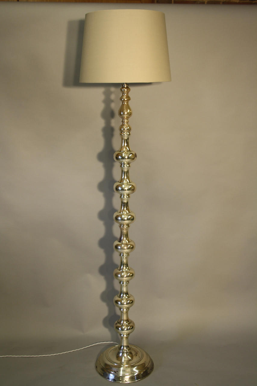 Tall Silver Bobble Floor Lamp In Lighting with size 853 X 1280