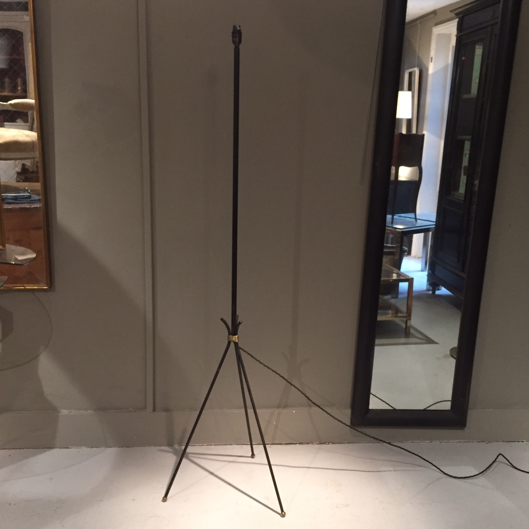 Tall Tripod Floor Lamp James Iles Antiques regarding dimensions 1774 X 1774