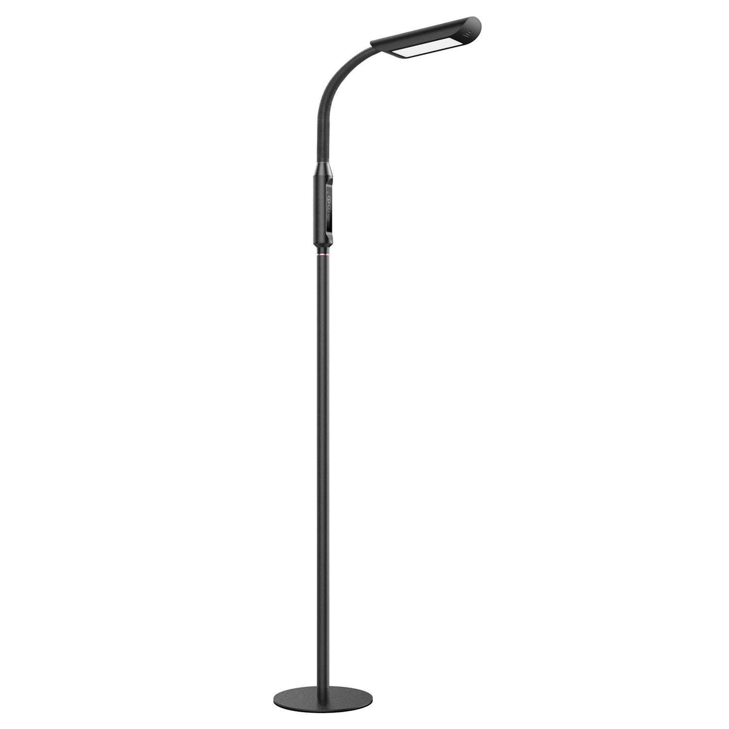 Taotronics Dimmable Led Floor Reading Lamp For Living Room 1815 Lumens 50000 Hours Lifespan Standing Lamp Desk Lamp Two In One Flexible intended for measurements 1500 X 1500