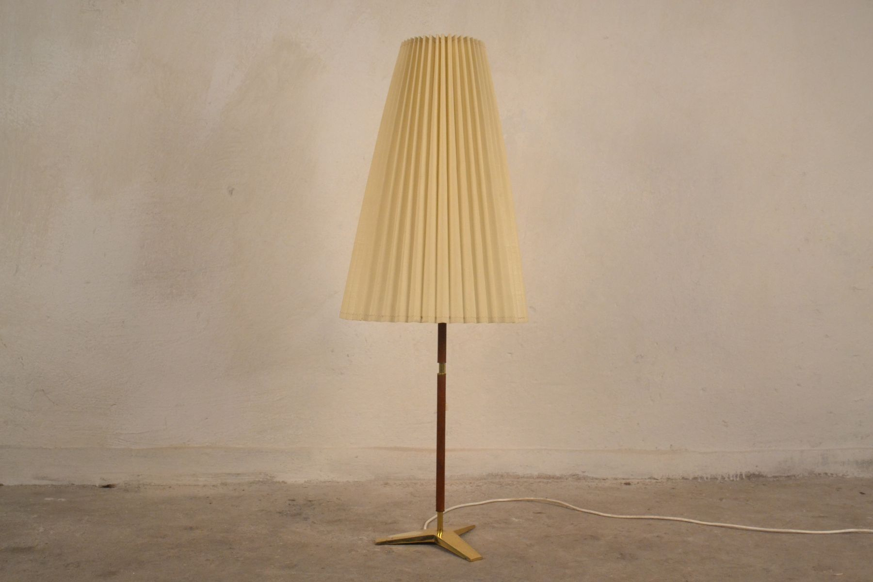 Teak And Brass Floor Lamp 1960s throughout size 1800 X 1200