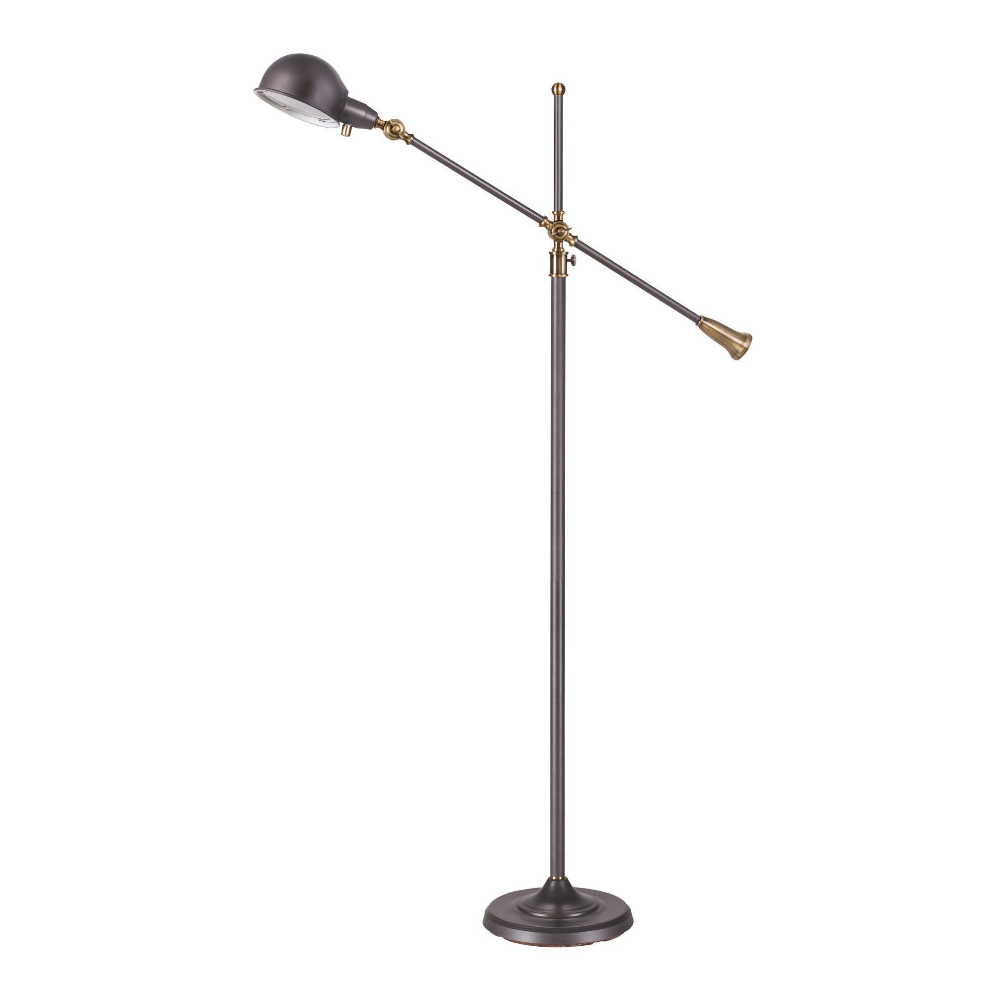 Tensor 19947 000 Aden 68 Inch Dimmable Led Pharmacy Floor Lamp Oil Rubbed Bronze for measurements 2000 X 2000