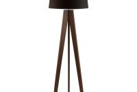 Tesco Tripod Wooden Floor Lamp Dark Wood Black Shade with regard to dimensions 2000 X 2000