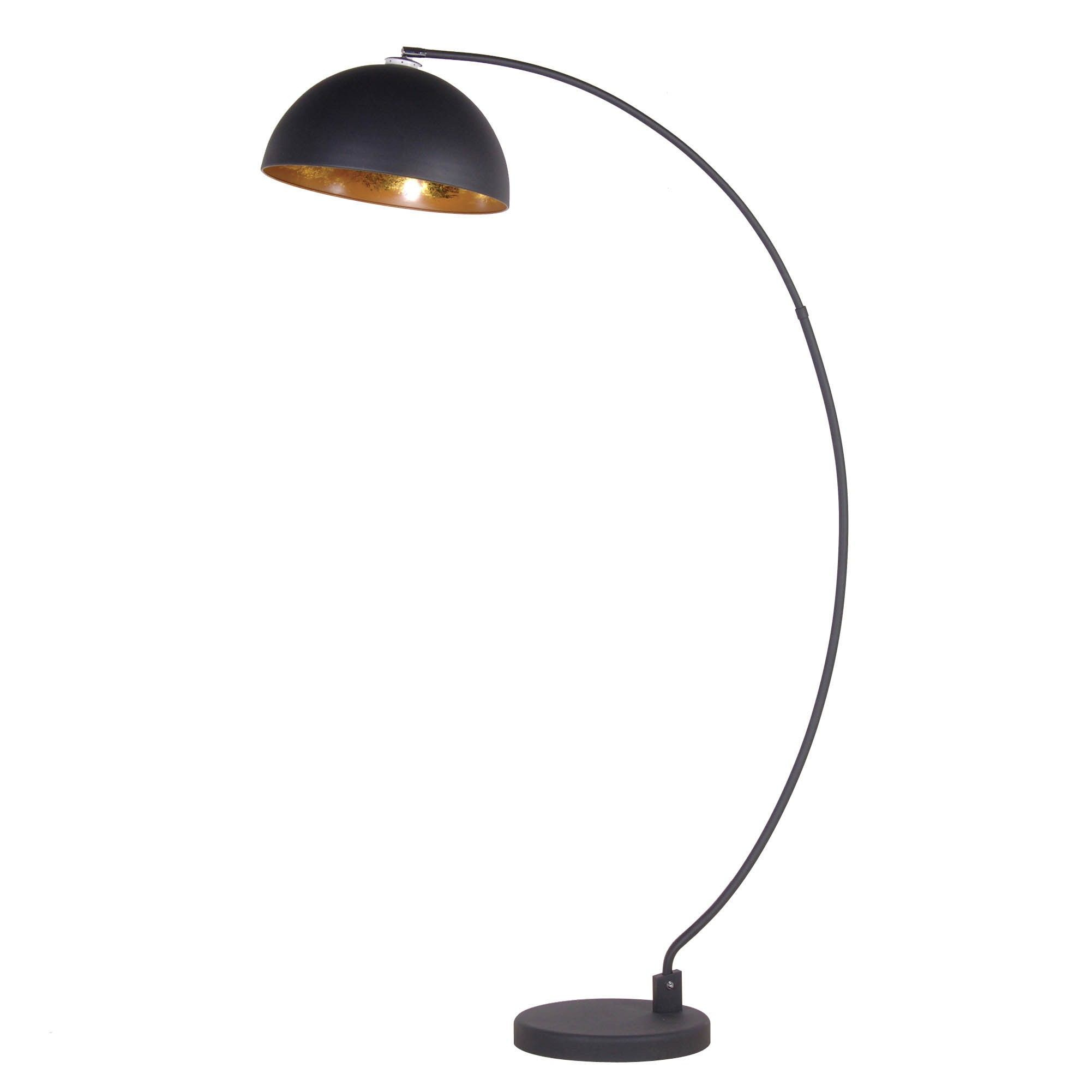 The Arc Black Metal Floor Lamp Curved Floor Lamp Black in measurements 2002 X 2002