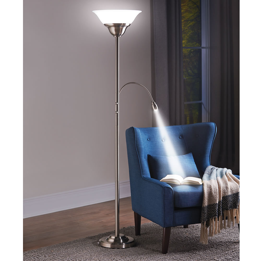 The Brightness Zooming And Torchiere Natural Light Lamp inside sizing 1000 X 1000