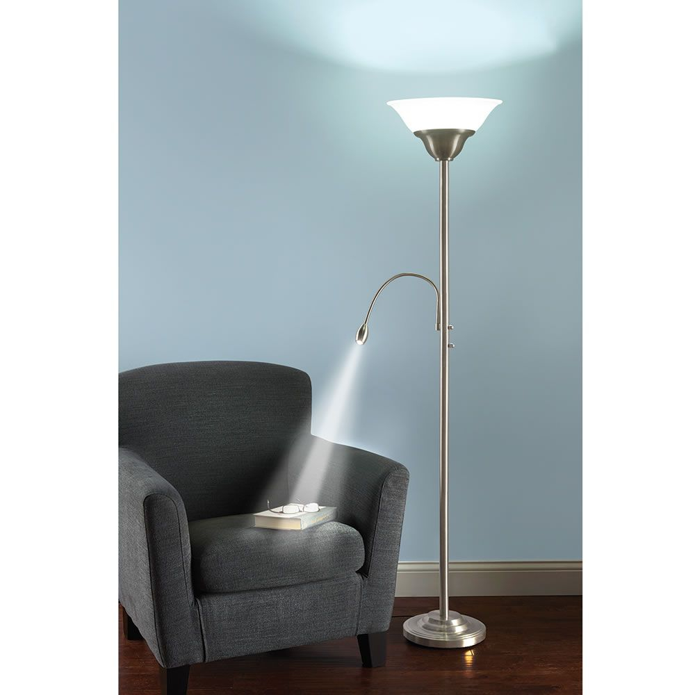The Brightness Zooming Natural Light And Torchiere Lamp with regard to dimensions 1000 X 1000