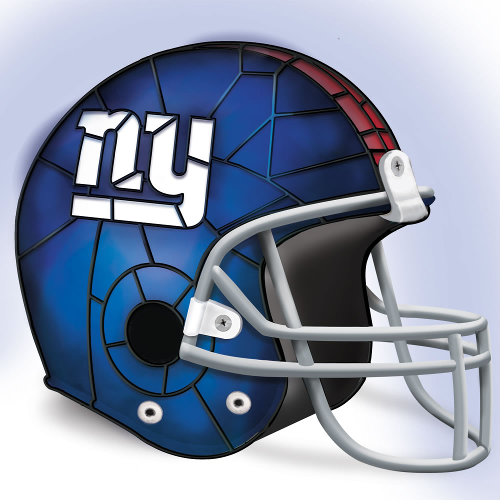 The New York Giants Football Helmet Lamp for dimensions 1000 X 1000