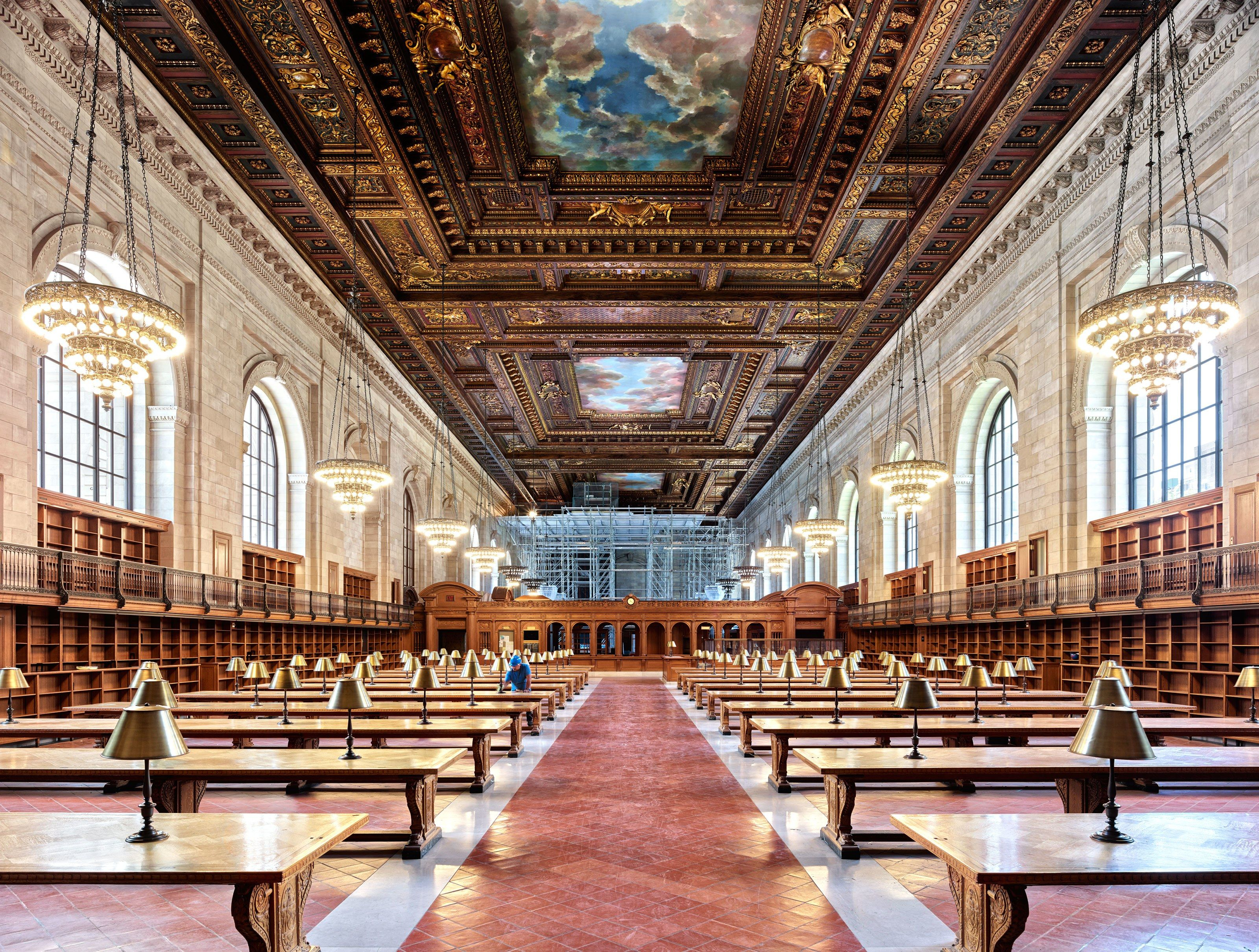 The New York Public Librarys Beloved Rose Main Reading Room intended for size 3200 X 2421