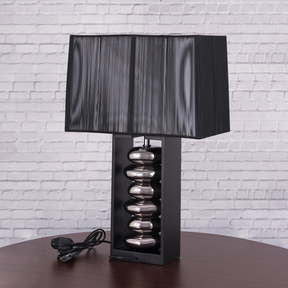 The Whiteteak Company Launches Black Colour Table Lamp with regard to size 1000 X 1000
