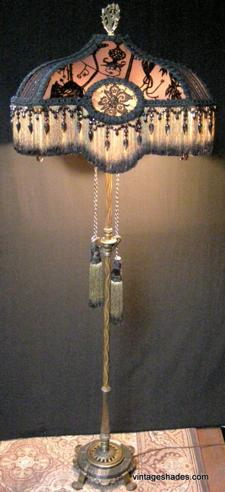 This Lamp Is An Amazing Antique Rembrandt Floor Lamp Made intended for size 732 X 1600