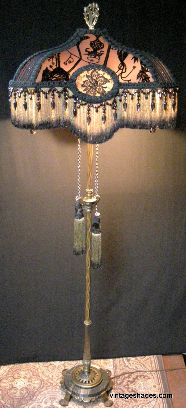 This Lamp Is An Amazing Antique Rembrandt Floor Lamp Made pertaining to sizing 732 X 1600