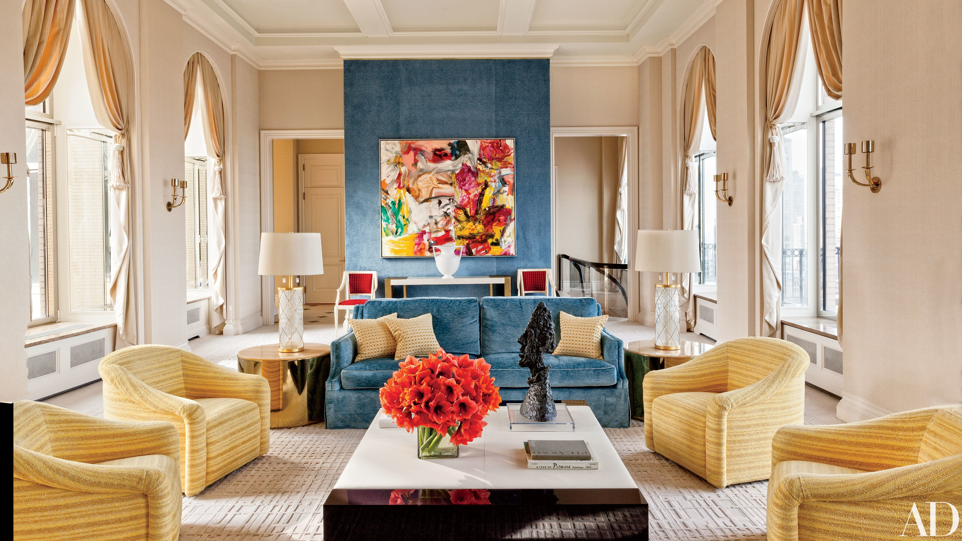 This New York Apartment Features A Museum Worthy Art throughout proportions 3200 X 1800