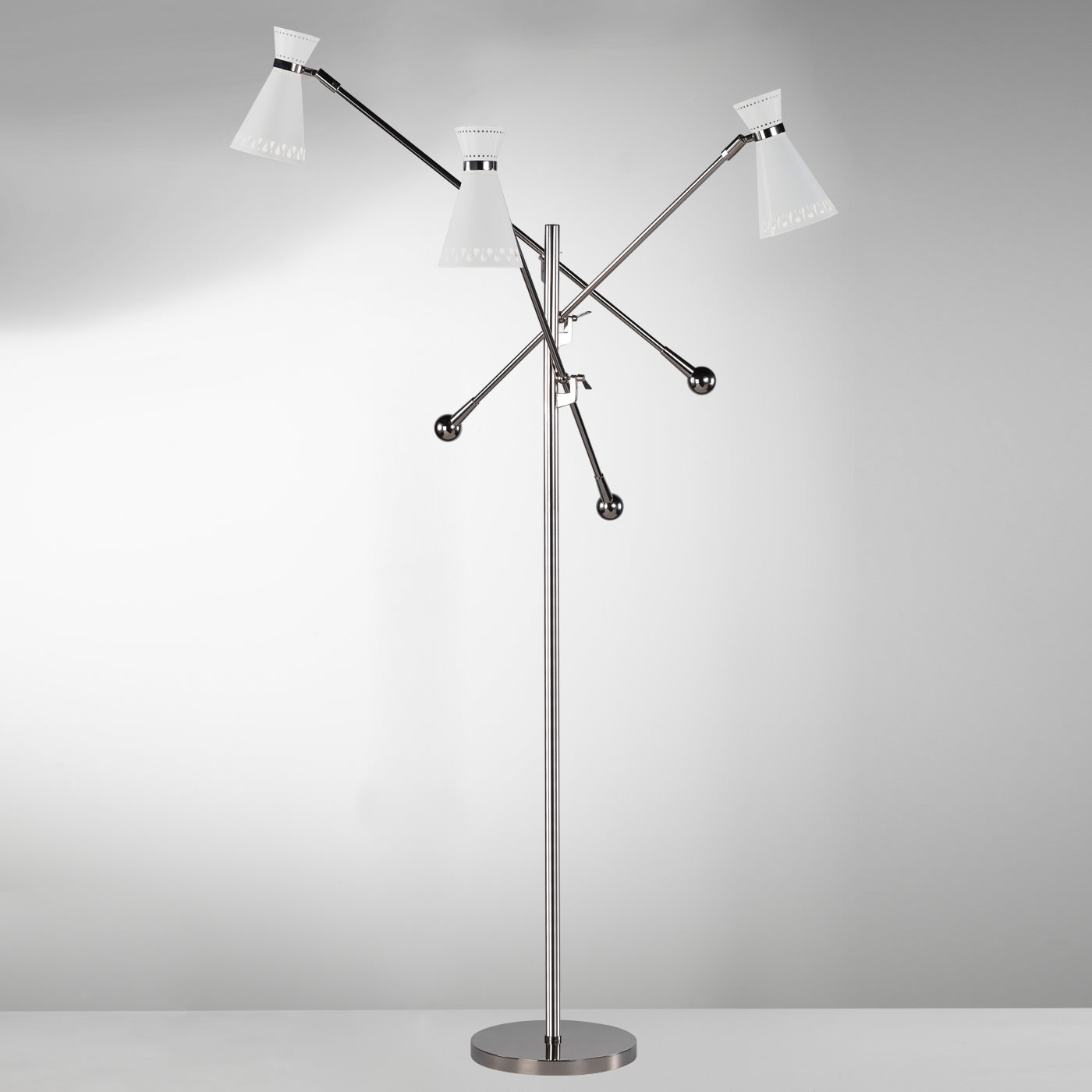 Three Arm Floor Lamp Home Havana For 0 intended for size 1400 X 1400