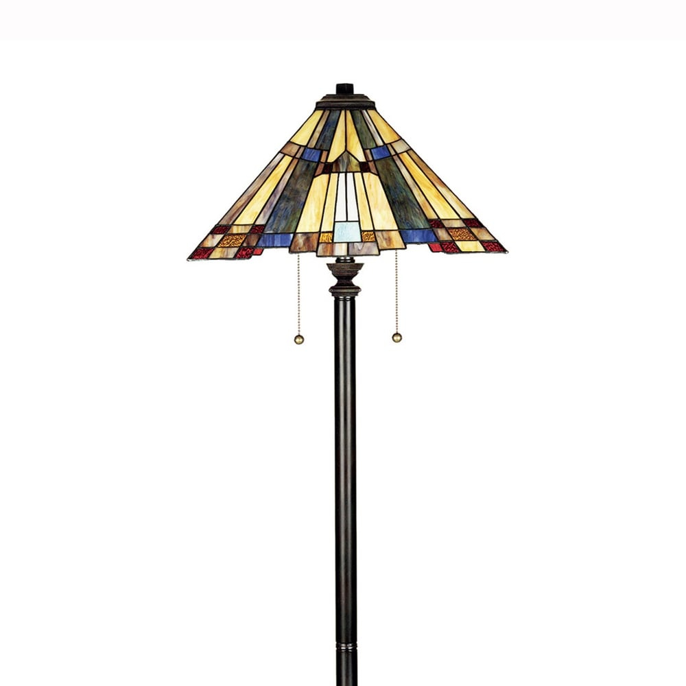 Tiffany Inglenook Floor Lamp regarding measurements 1000 X 1000