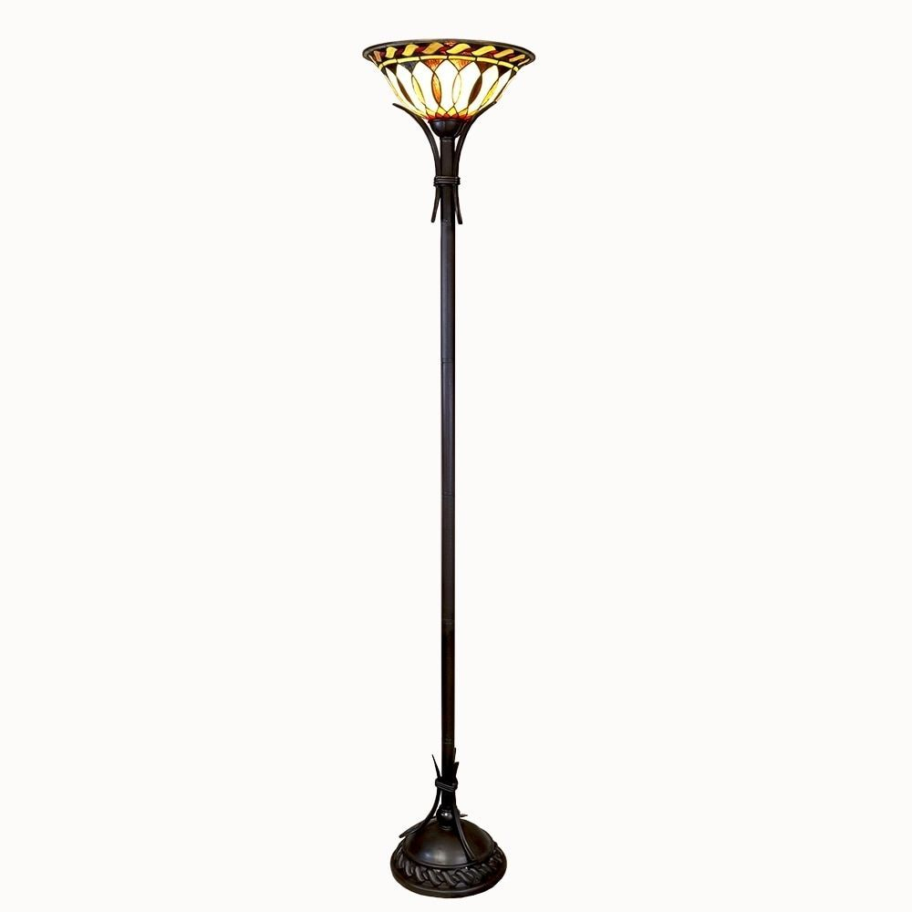 Tiffany Style Floor Lamps For Living Room Torch Mission for size 1000 X 1000