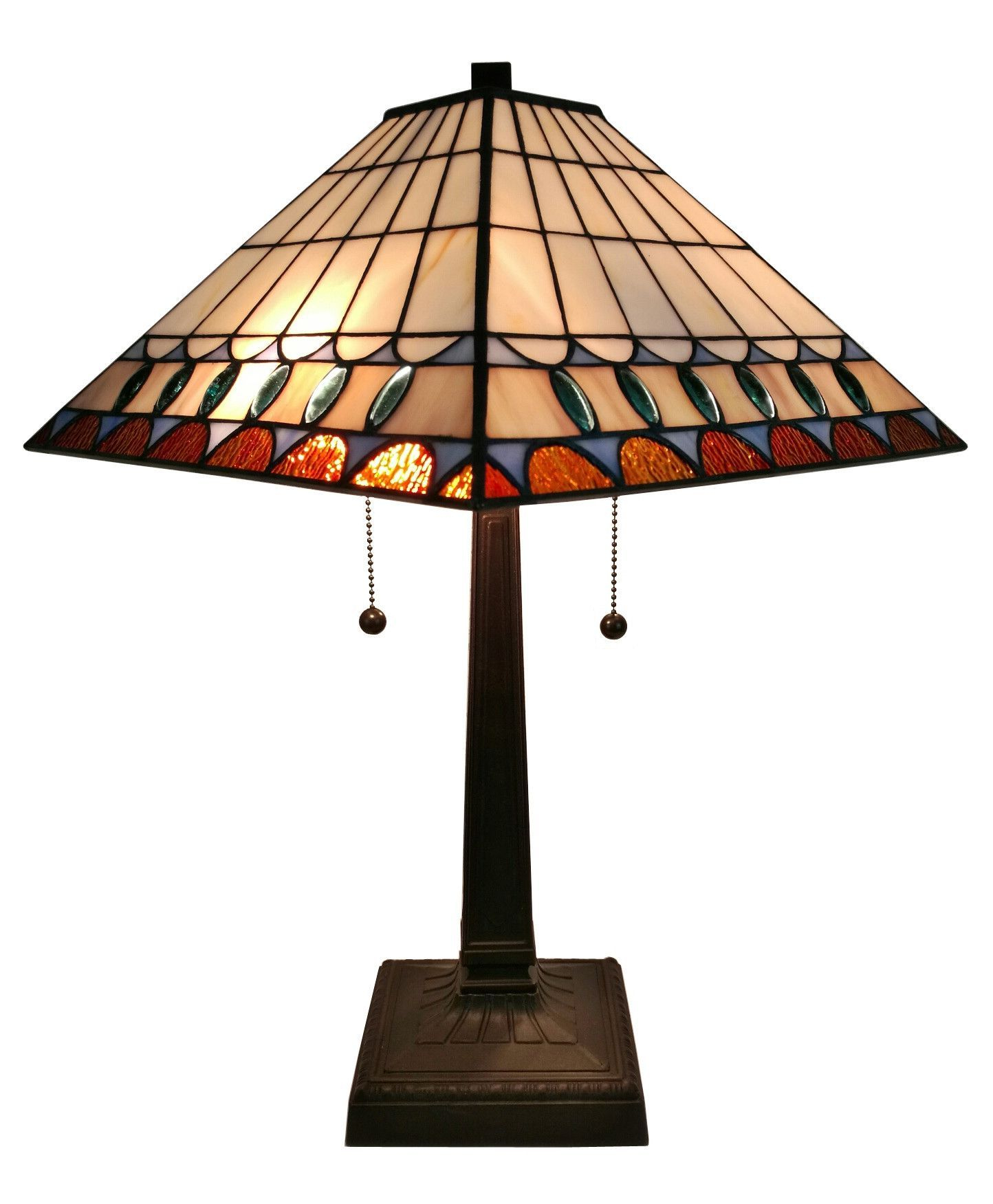 Tiffany Style Misson Table Lamp Table Lamp Mission Table in measurements 1444 X 1751