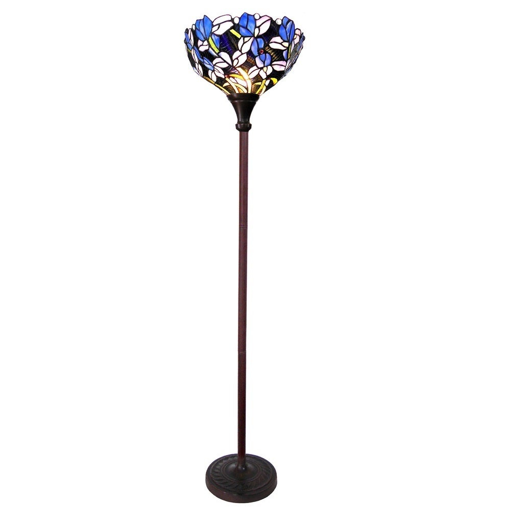 Tiffany Style Tulip Floral Design 1 Light Antique Bronze Floor Lamptorchiere regarding size 1024 X 1024