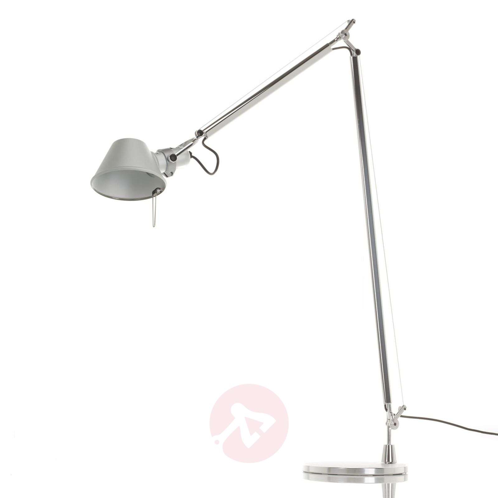Tolomeo Reading Floor Flexible Floor Lamp for dimensions 1600 X 1600