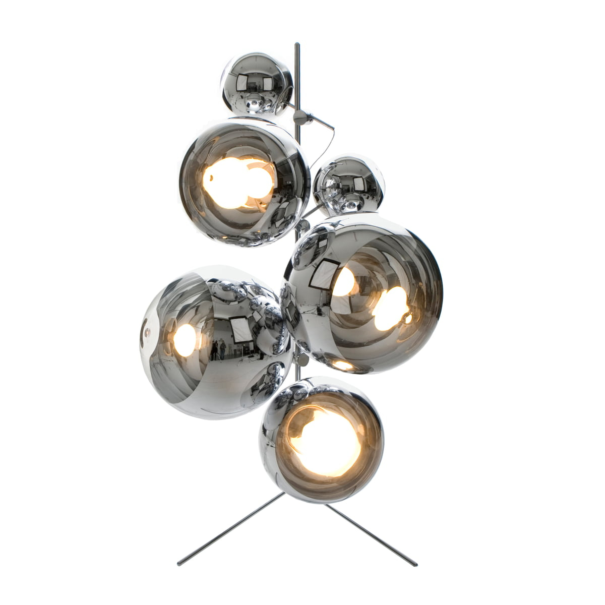 Tom Dixon Mini Mirror Ball Chrom Pendelleuchte 25 Cm within dimensions 1200 X 1200