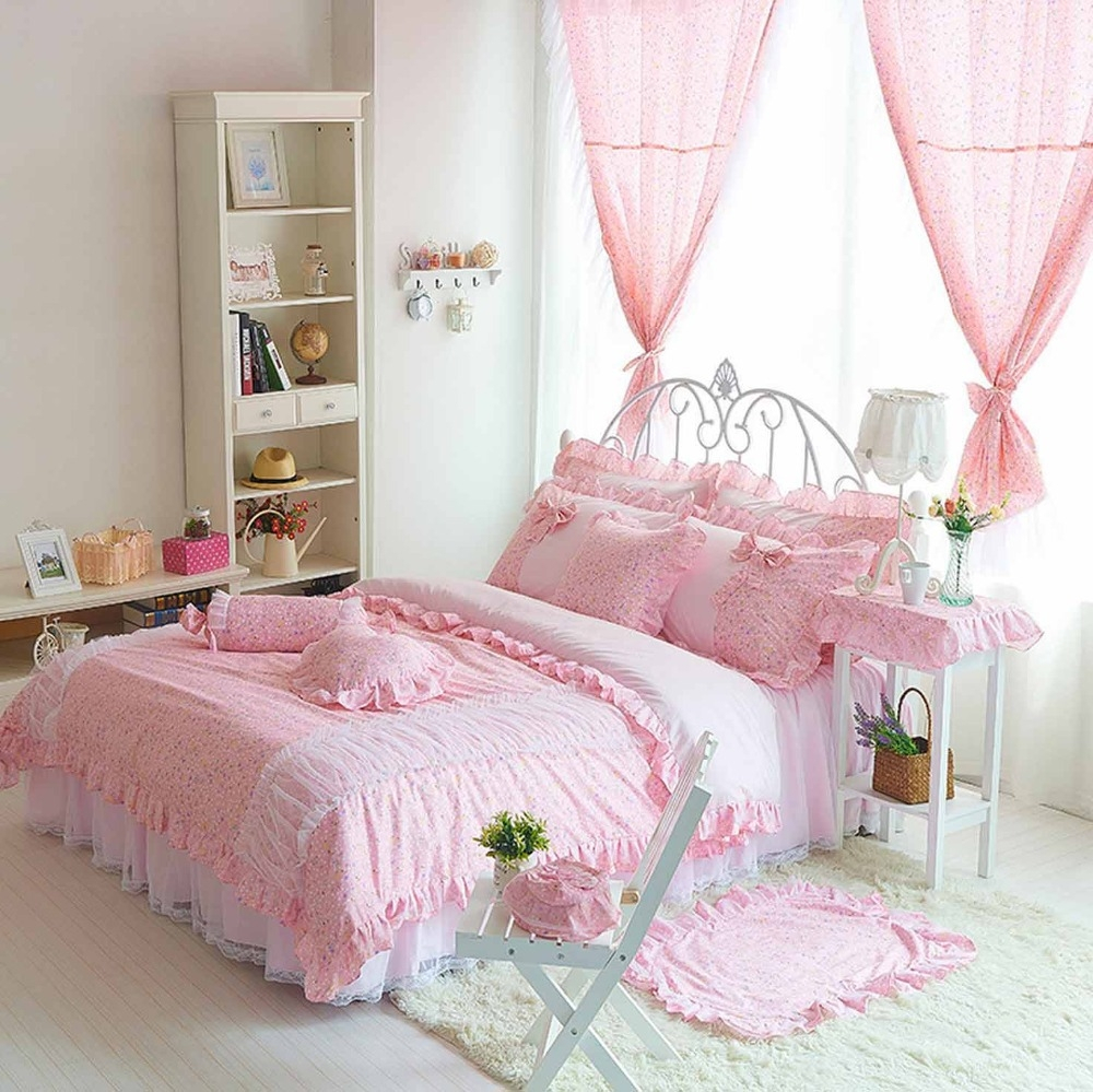 Top 35 Tremendous Girls Bedding Pink Dark Hardwood Area Rugs intended for dimensions 1000 X 999