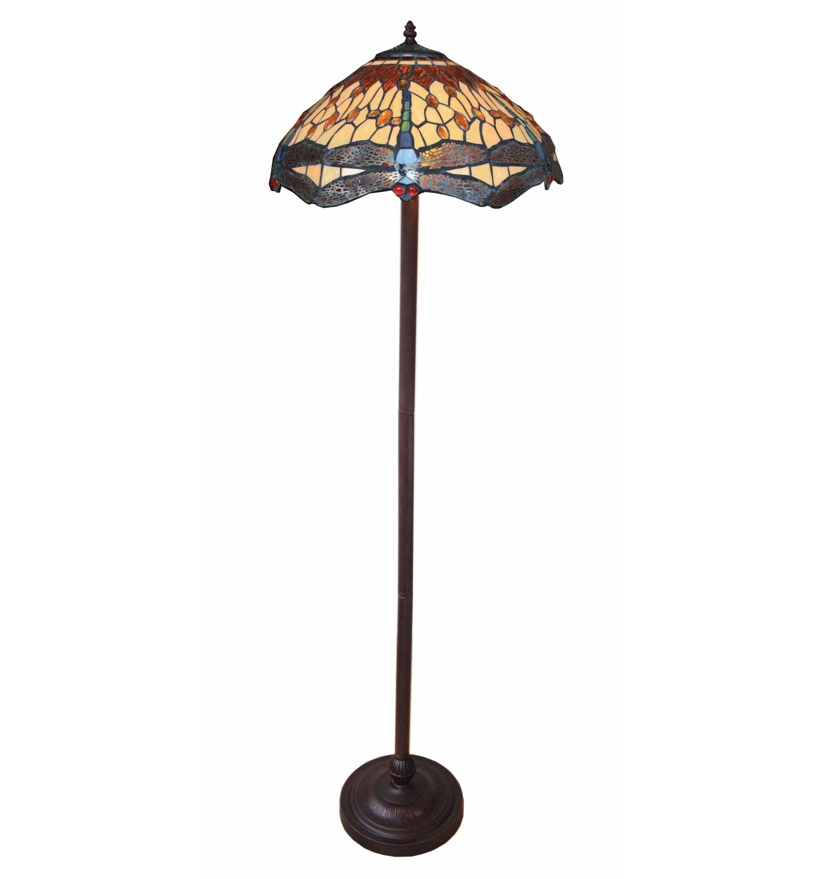 Toulouse Tiffany Floor Lamp regarding proportions 1600 X 1710