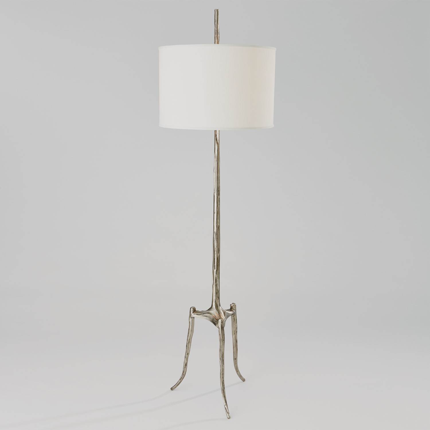 Trident Floor Lamp Antique Nickel with proportions 1500 X 1500