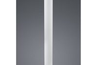 Trio Lighting Pillar Modern White Plastic Floor Lamp throughout measurements 1000 X 1000