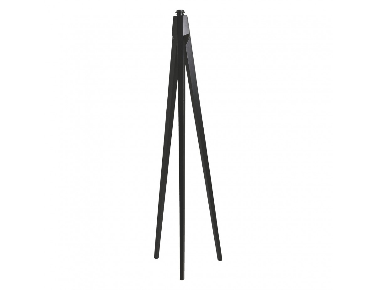 Tripod Base Dark Stained Wooden Tripod Floor Lamp for size 1200 X 925