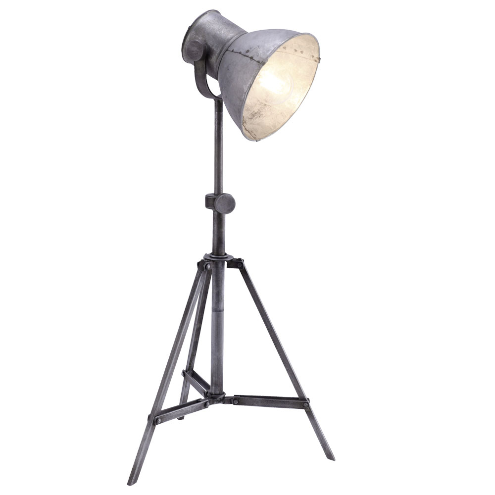 Tripod Floor Lamp Iron Height Adjustable Spot Movable with size 1000 X 1000