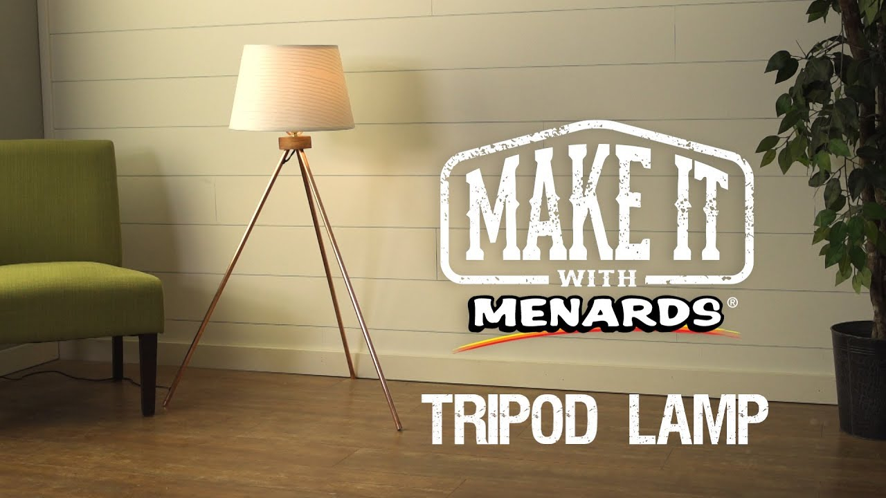 Tripod Floor Lamp Make It With Menards pertaining to proportions 1280 X 720