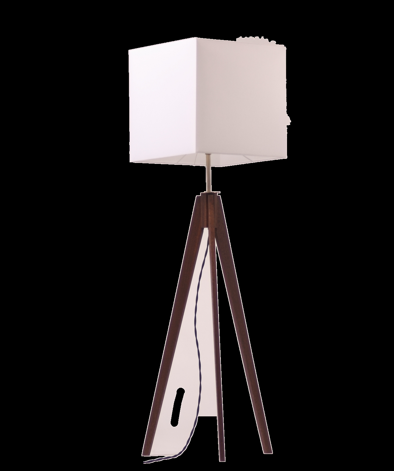 Tripod Floor Lamp Tripod Lamp 50s 60s Design Light In Mahogany inside measurements 1256 X 1500