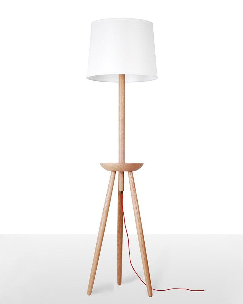 Tripod With Platform Wood Base Floor Lamp Floor Lamp Is The with regard to sizing 800 X 1000